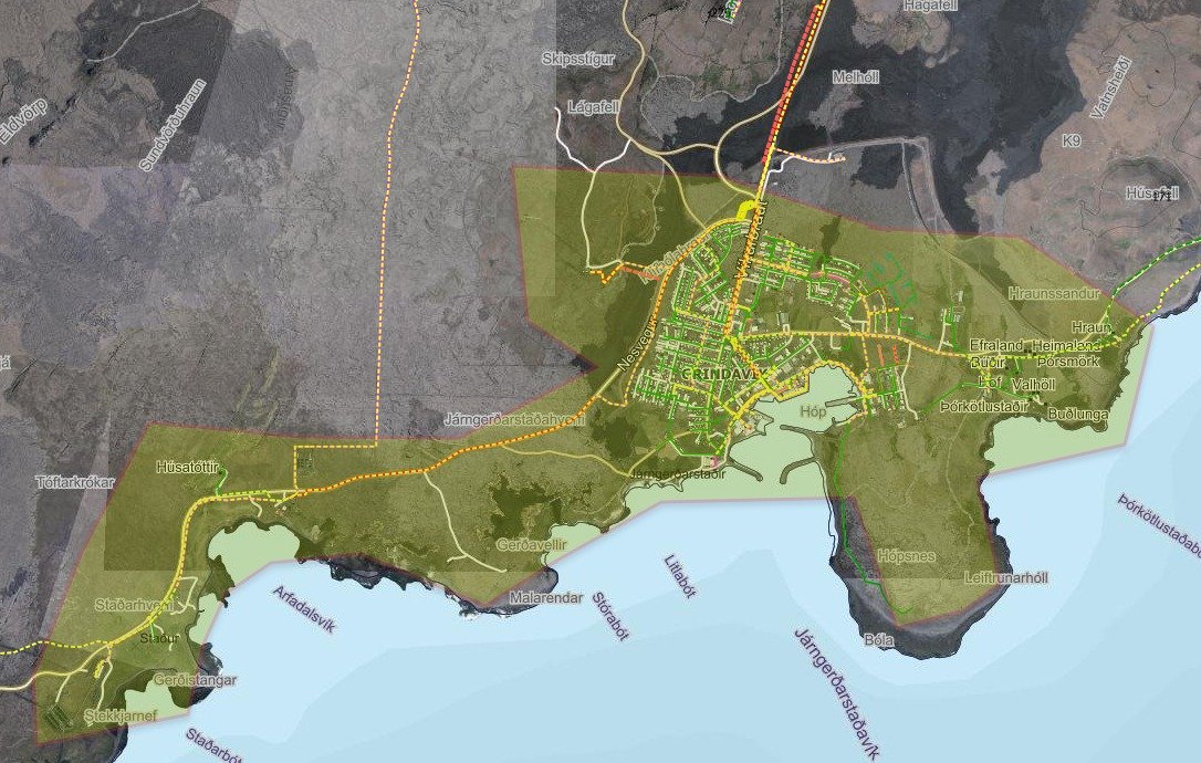 Lokað á móttökustöð Kölku í Grindavík 13.12.24