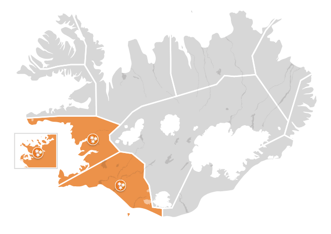 Lokað vegna veðurs